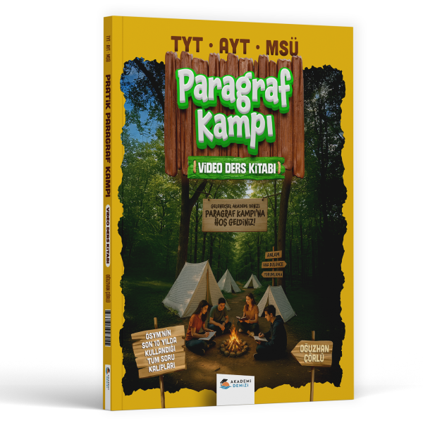 TYT AYT MSÜ VİDEO DERS KİTABI PARAGRAF KAMPI -2026